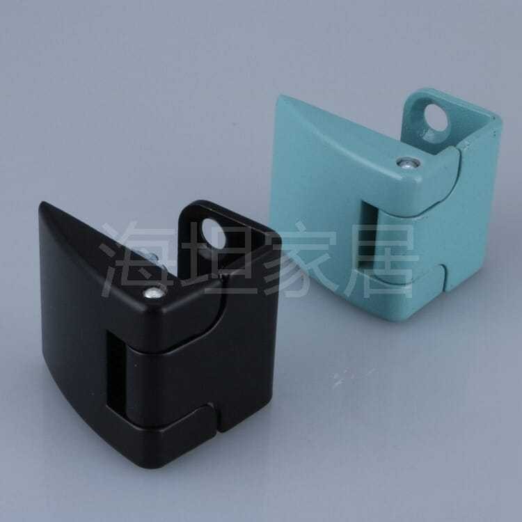 Bản lề tủ điện Heitan HL044 Bản lề góc phải màu đen CL202-2 Khung gầm công nghiệp Bản lề tủ