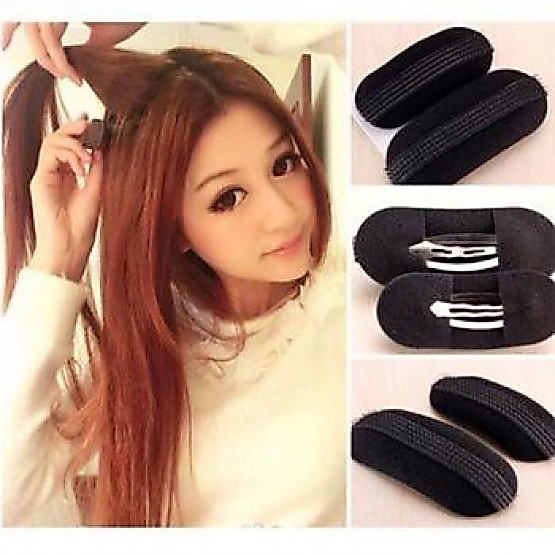 Đệm Kẹp Làm Phồng Tóc 2 Bên (1 cặp)