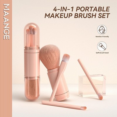 Bộ Cọ Trang Điểm MAANGE Kích Thước Nhỏ Gọn Tiện Dụng 51625