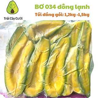 [Hỏa tốc HCM] Bơ 034 cấp đông - bơ đông lạnh  - Túi 1kg