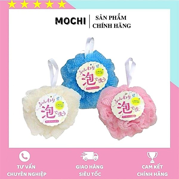 Bông tắm tạo bọt Nhật Bản