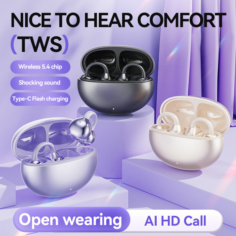 Tai nghe Bluetooth thông minh M91 Kẹp tai OWS nghe Bluetooth mở trong tai