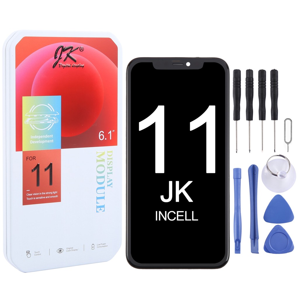 Màn hình LCD thay thế Màn hình cảm ứng cho iPhone 11, JK incell chất lượng