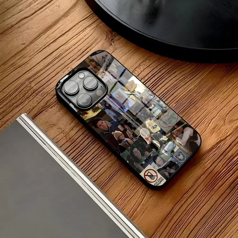 BK-1 TV Series G-Gilmore Girls Ốp Lưng Điện Thoại IPhone 16 15 14 Pro 11 13 12 Mini 6 8 7 Plus Kính 