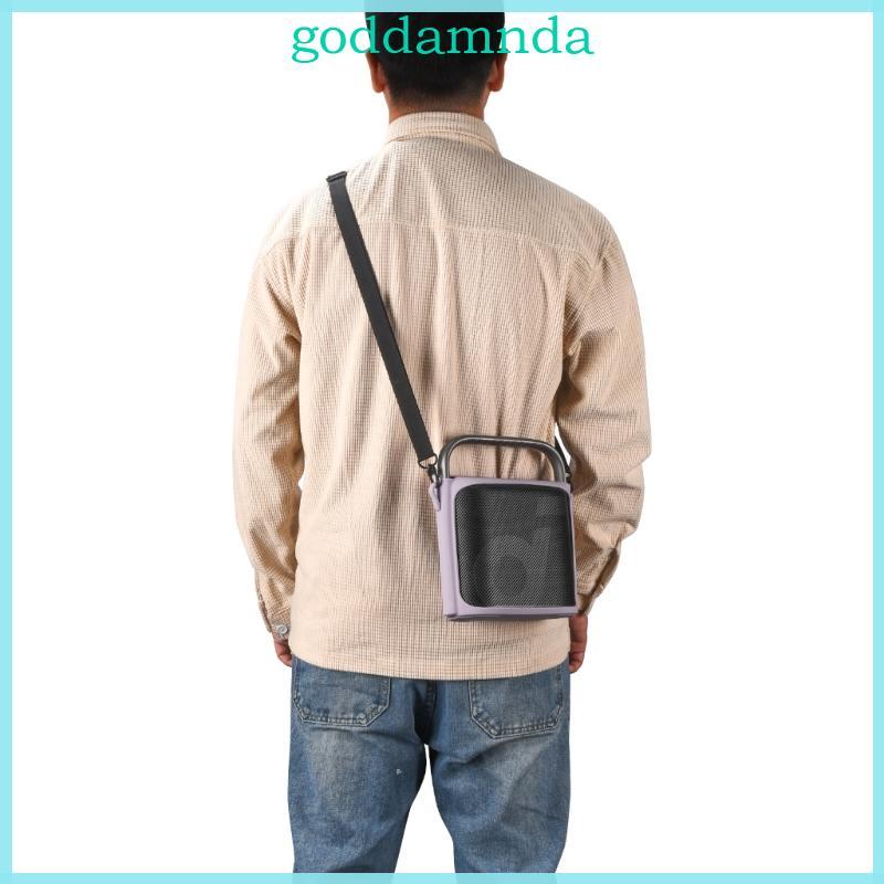 Ốp Lưng Silicon Mềm GODD Có Dây Đeo Vai Túi Loa Nhẹ Cho Motion X500 Loa Mang Theo Bảo Vệ