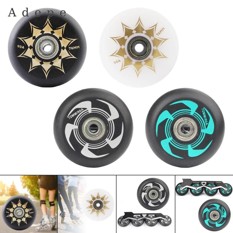 Bánh xe trượt patin nội tuyến Adepe Thay thế ngoài trời trong nhà Bánh xe trượt patin 90A