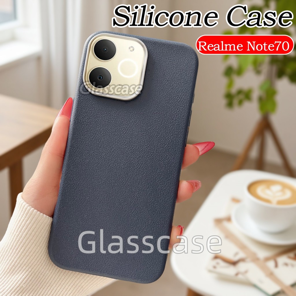 Vỏ Realme Note 70 2025 Cho Realme Note 70 7 0 T 70T Note70 Note70T RealmeNote70 Matte Litchi Họa Tiế