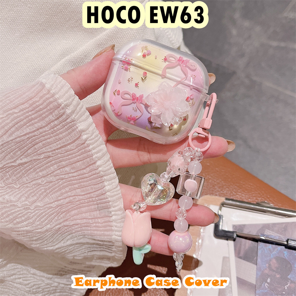 [Giao Hàng Nhanh] Dành Cho Vỏ HOCO EW63 Vỏ Silicon Mềm Hoạt Hình Họa Tiết Dễ Thương Vỏ Tai Nghe