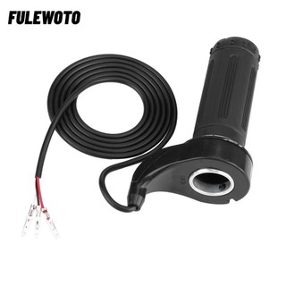 Bộ ga xoắn FILEWOTO​, 12V 24V 36V 48V 22,5mm / 0,88in ​Bộ ga xe tay ga điện​, 3 dây đa năng ​Xe đạp ga Ebike