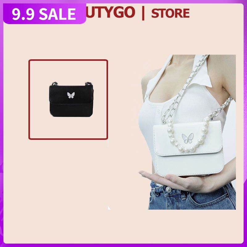 Túi xách tay đeo chéo họa tiết bươm bướm thời trang dành cho nữ