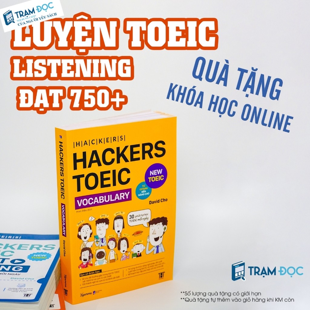 Sách - Hackers TOEIC Vocabulary ( tái bản)