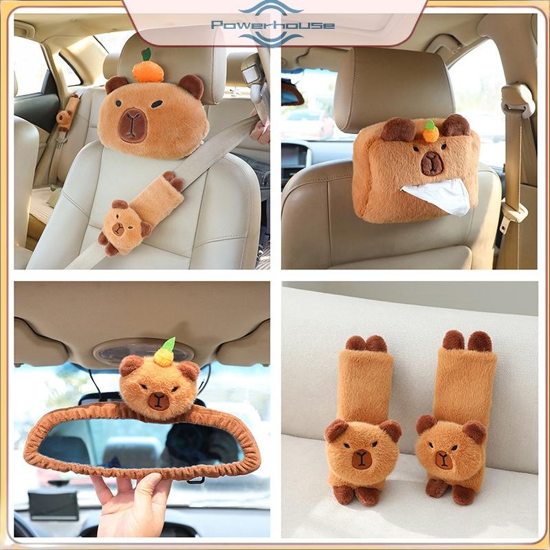 POWER Tựa Đầu Ô Tô Cổ Capybara