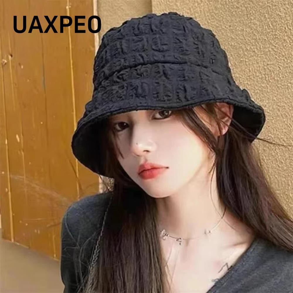 Mũ Panama UAXPEO cho nữ, chống nhăn, thoáng khí, bảo vệ khỏi tia cực tím