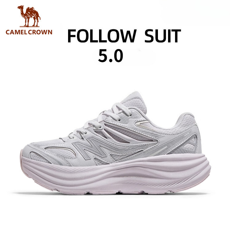 CAMEL CROWN FOLLOW SUIT 5.0 Giày thể thao nữ All-Terrain Platform Giày chạy bộ thông thường tăng chi