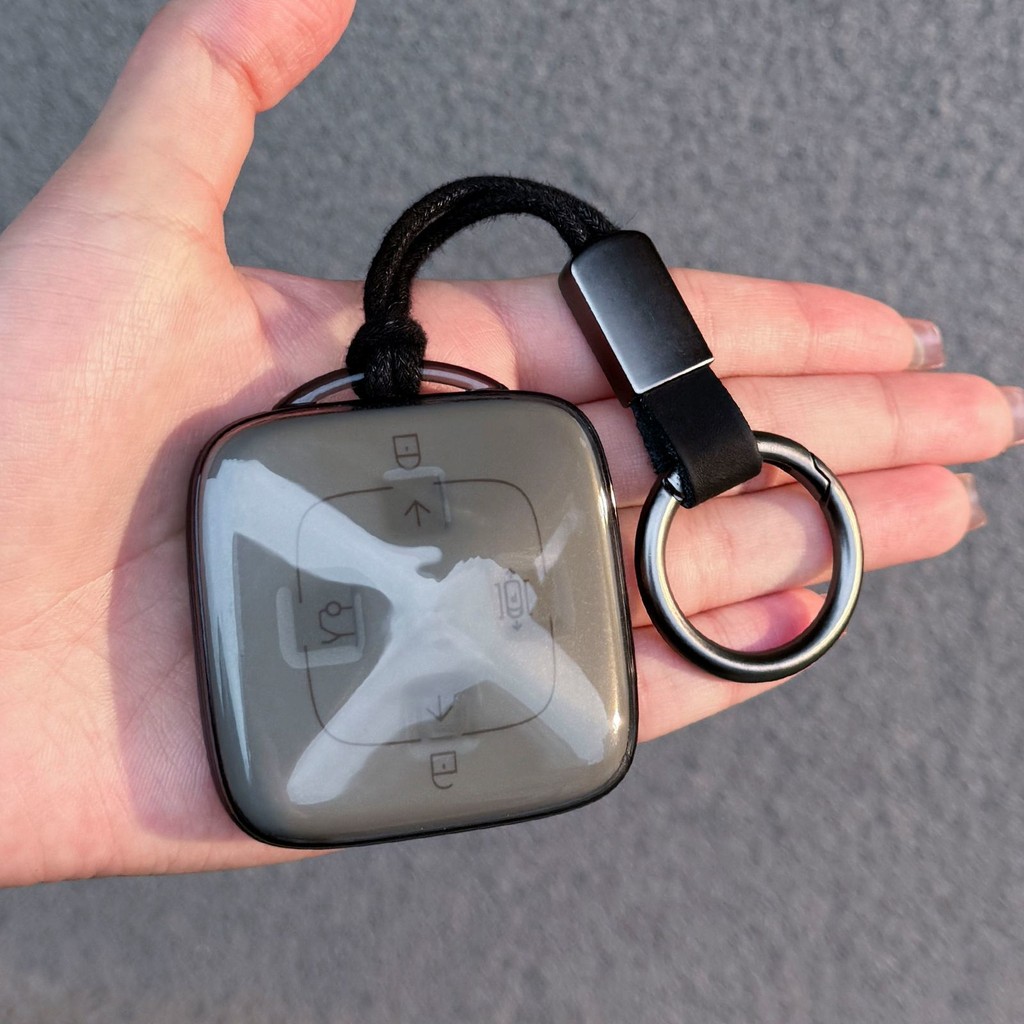 Vỏ chìa khóa xe TPU ZEEKR Thích hợp cho Krypton 001 / 009 / Krypton x / 007