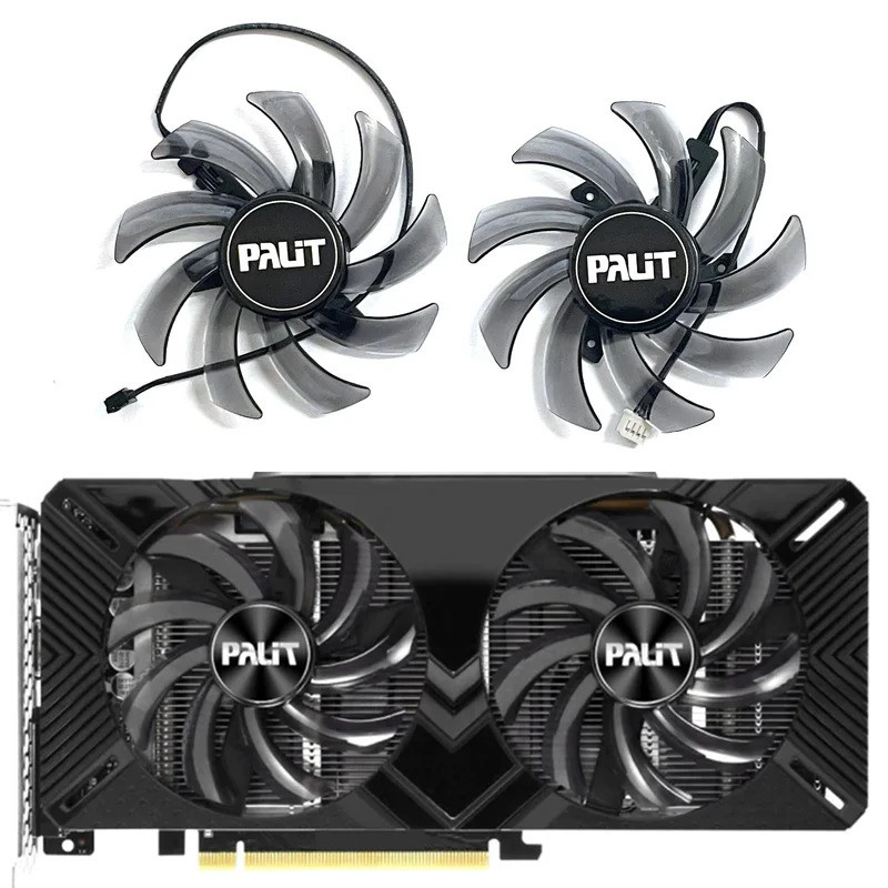 85MM 4PIN DC 12V 0.4A GA91S2U RTX2070 GPU làm mát cho Palit Rtx 2060 2060 Super 2070 GTX1660 1660TI 