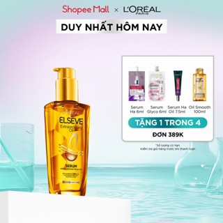 Dầu dưỡng tóc chiết xuất tinh dầu hoa tự nhiên L'Oreal Paris Elseve Extraordinary Oil Ultra Nourishing 100ml