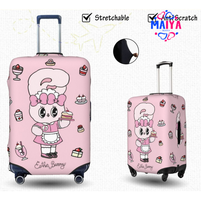 Vỏ hành lý East Rabbit Co giãn Spandex Hành lý 18 20 22 24 26 28 30 32 Inch USS9