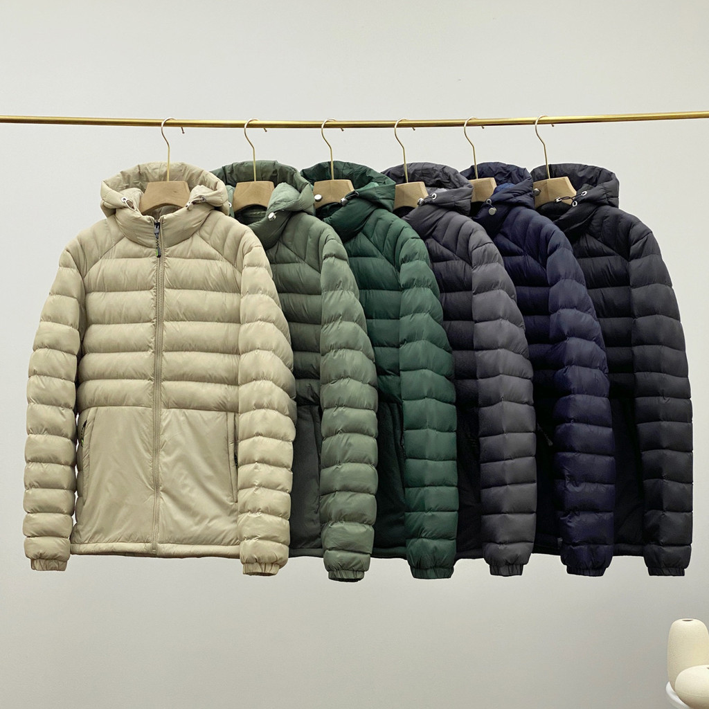 HBMK Patagonia Unbranded alternative to mountain-style outdoor lightweight quilted cotton jacket, sl
