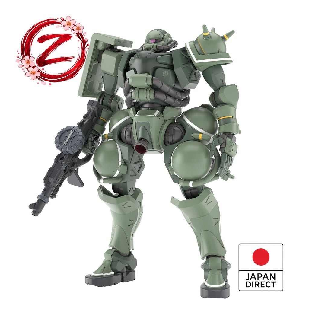 Bandai Spirits HG Zaku GQ Mobile Suit Gundam GQuuuuuuX 1/144 Scale Plastic Model Kit Gunpla Anime Me