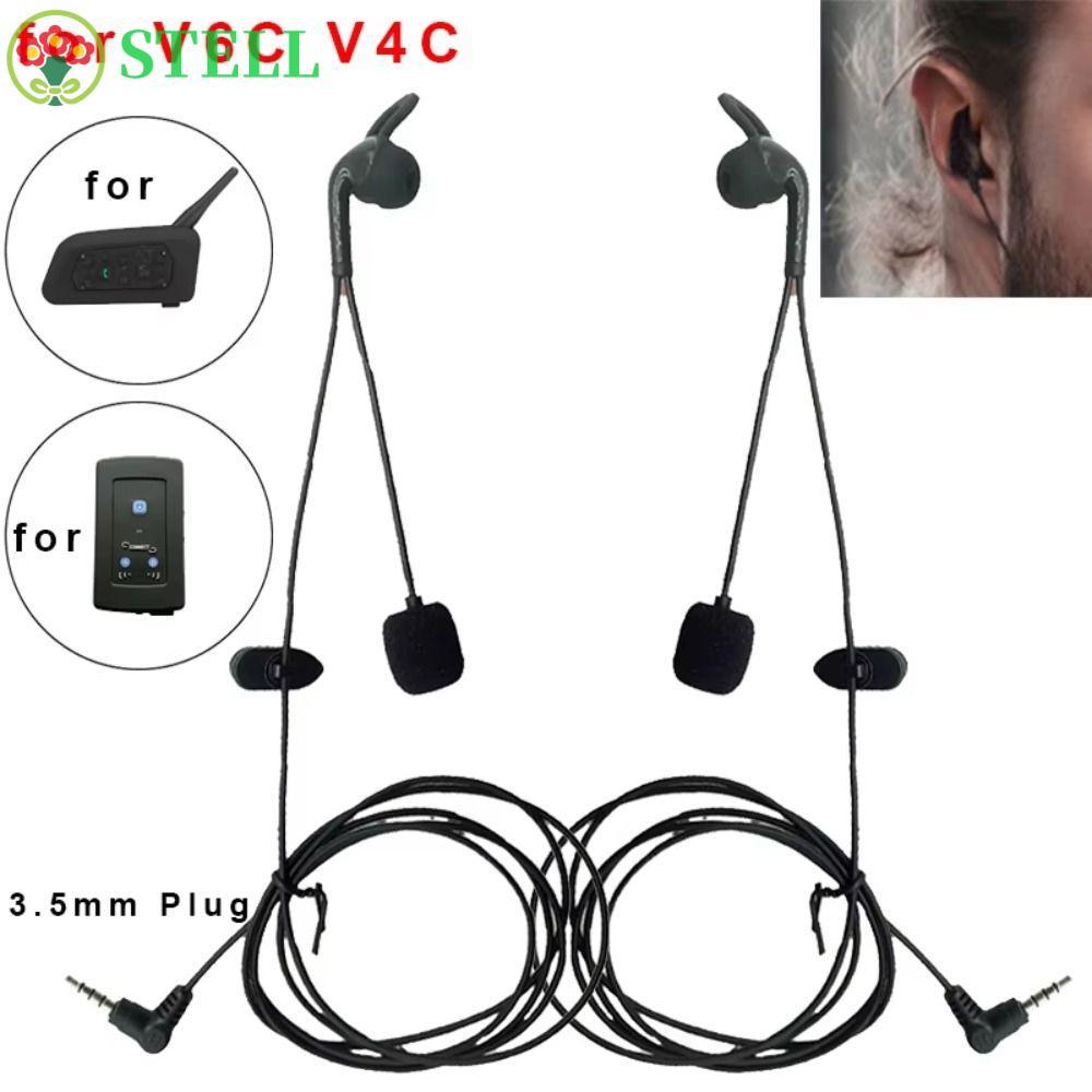 Tai nghe liên lạc trọng tài STELL, Tai nghe trọng tài bóng đá xe máy, Âm thanh di động 3,5 mm Plug I