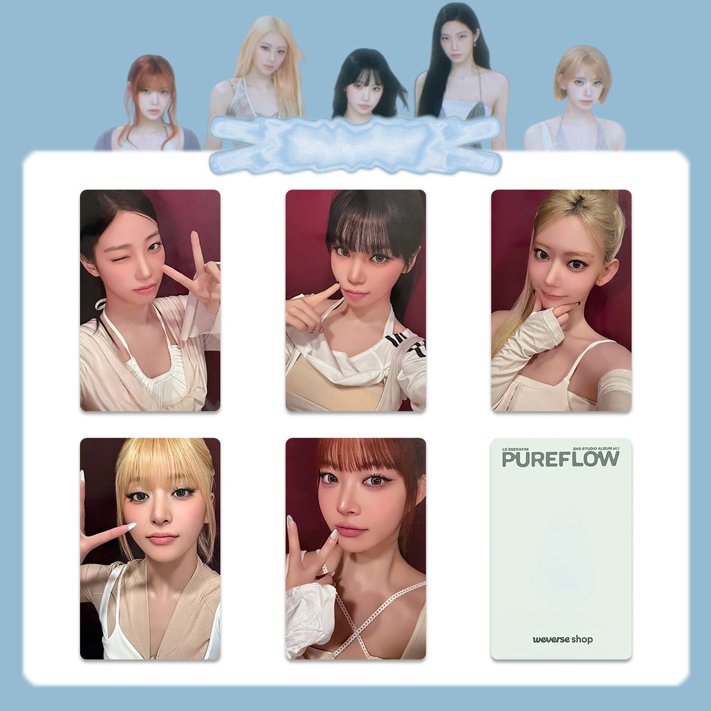 5 Chiếc PUREFLOW PT1 Lomo Cards MUSINSA WVS 2026 GHẾ KÍNH SPAGHETTI Photocards Album TIÊU CHUẨN khác