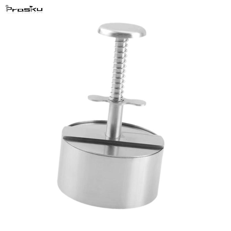 Prasku Burger Press Burger Patty Press Thép không gỉ Thịt bò Phô mai Burger Maker Burger Chuyên nghi