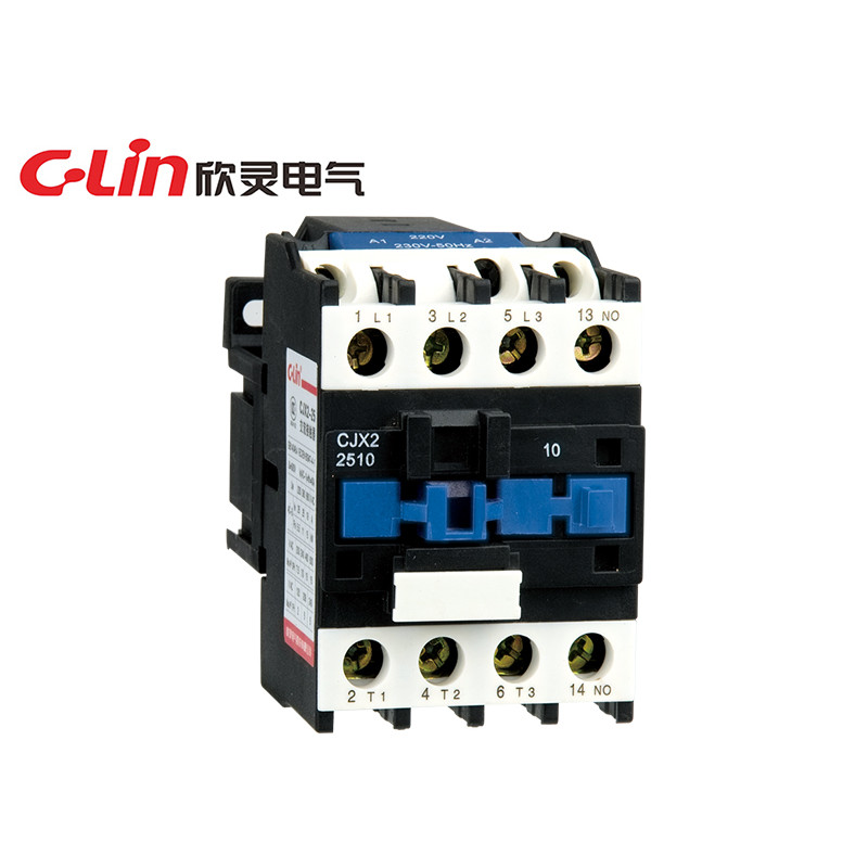 Xinling AC Contactor CJX2-2510 Thông thường Mở Danh bạ phụ trợ CJX2-2501 Thông thường đóng cửa Danh 