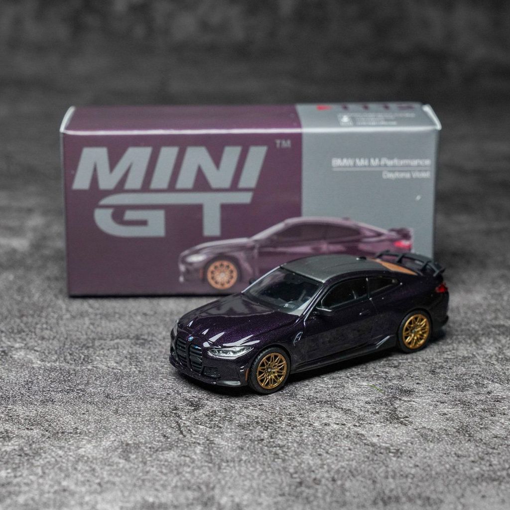 MINIGT 1 / 64 BMW M4 M-performance G82 1112 Hợp Kim Diecast Xe Mô Hình Đồ Chơi Quà Tặng Sinh Nhật