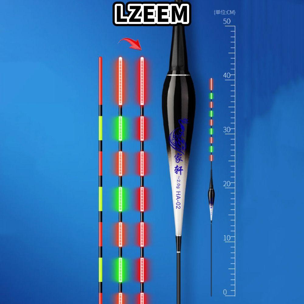 Phao câu cá điện tử LZEEM, Phao phao phao phao phao phao, 2 đèn báo bằng đá Phao câu cá đuôi dài