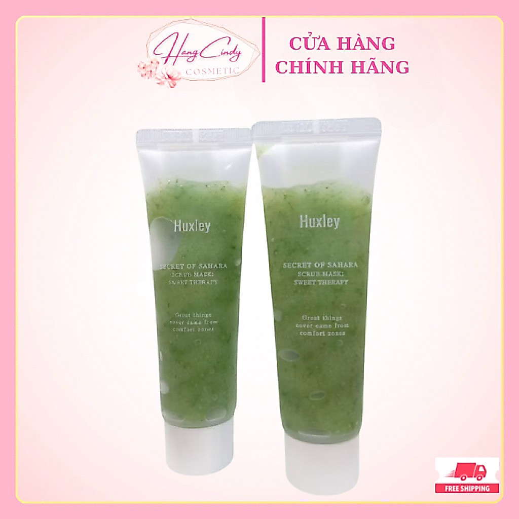 Huxley Tẩy Tế Bào Chết, Tẩy Da Chết Huxley Scrub Mask Sweet Therapy 30g - CindyHằng