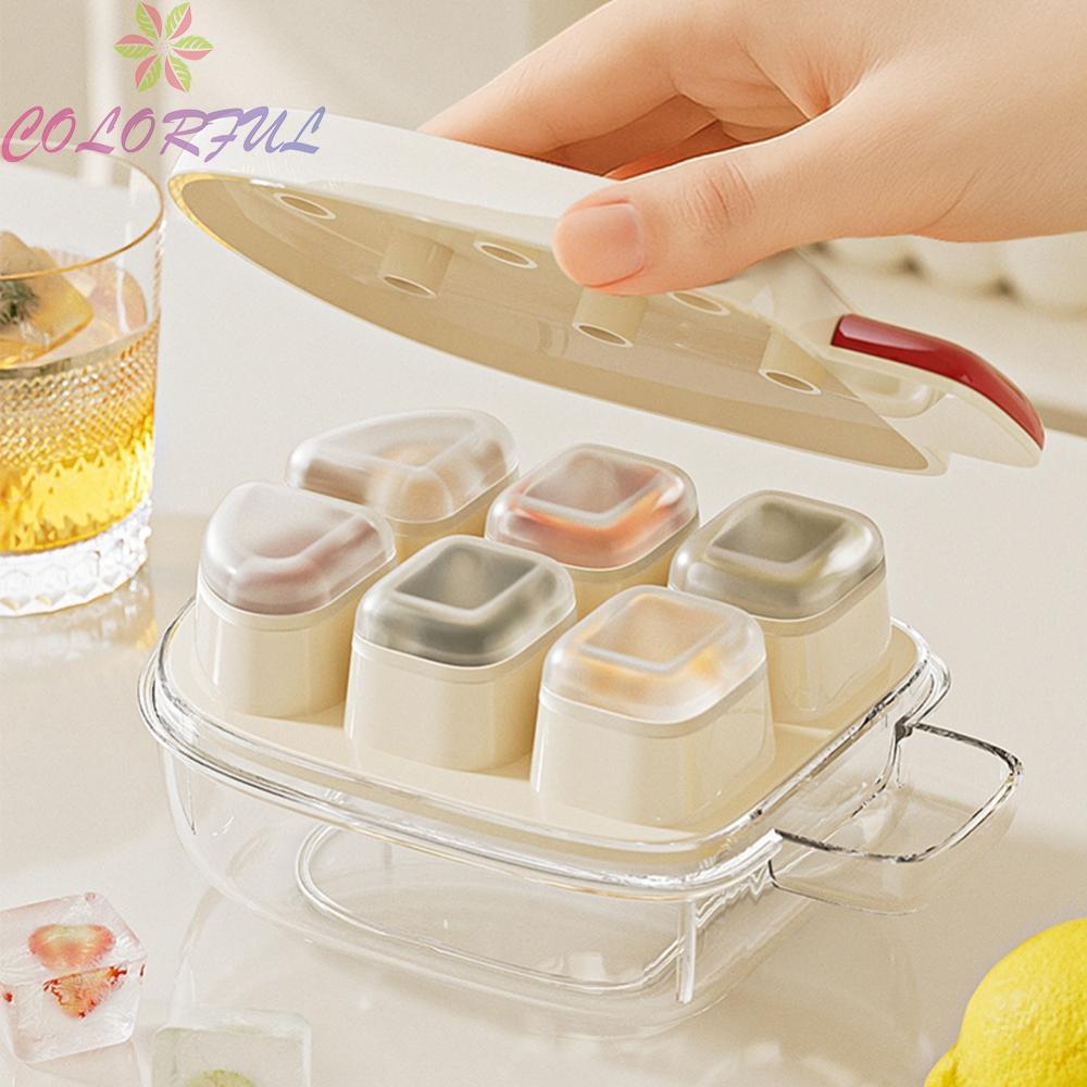 Mini Ice Tray Cute Ice Cube Design Easy Ice Release For Chilling Drinks