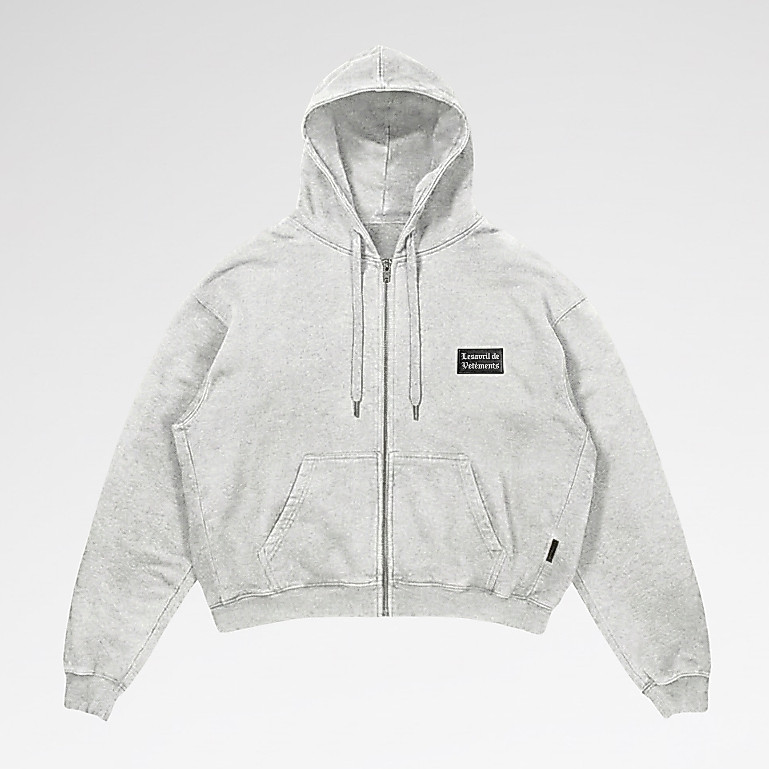 Áo Khoác Nỉ Dây Kéo Essentiel Zip Hoodie - Lesavril de Vetements