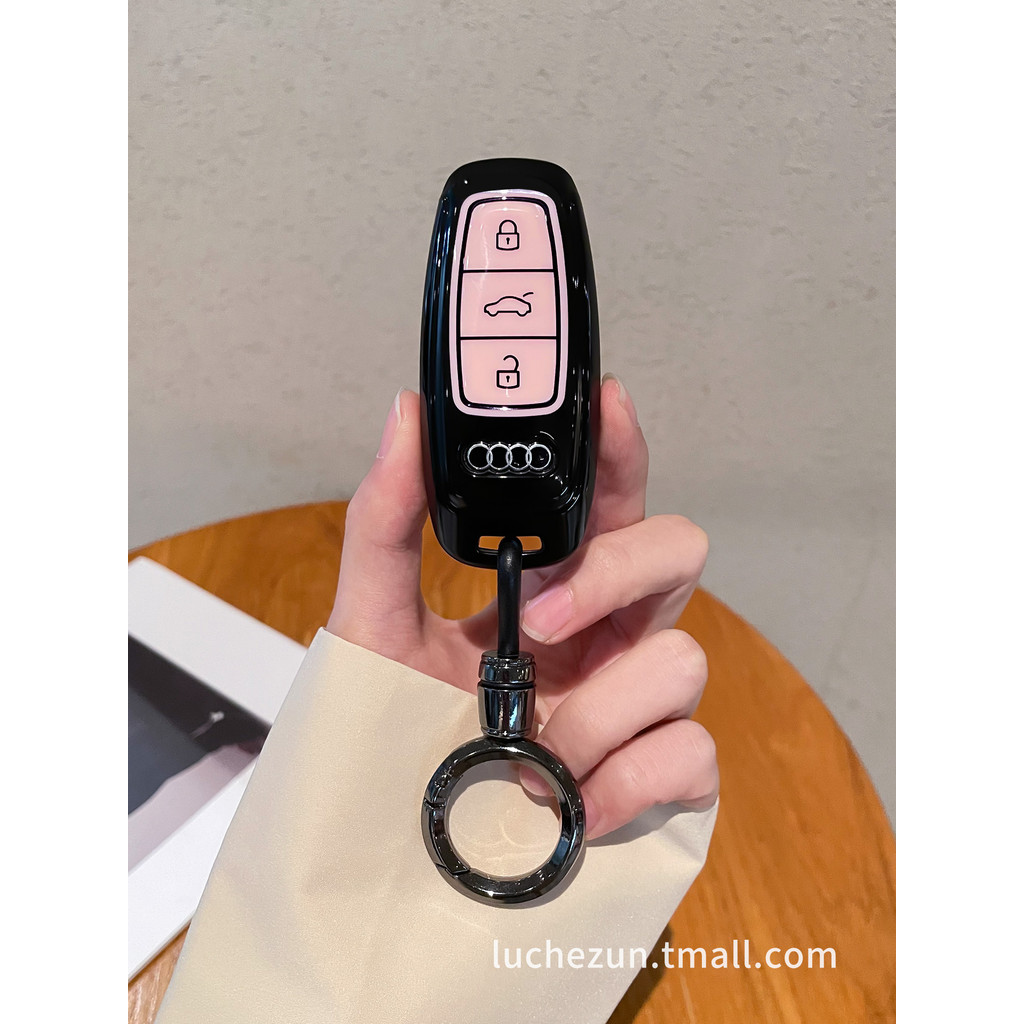 Thích hợp cho 2025 Vỏ chìa khóa Audi A6L Q5L / A3L Chuyên dụng A7L / A8L Xe A4L Khóa Case 2025 Kiểu 