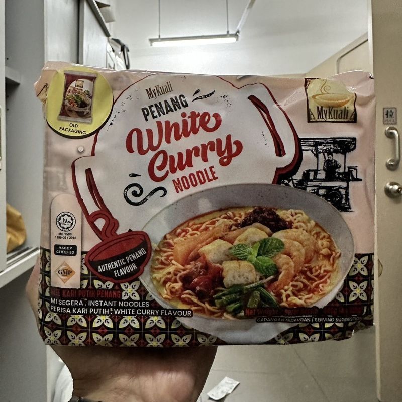 Ten Macross the World Mì ăn liền Michael Mì súp Malaysia MyKuali Penang White Curry Mì ăn liền / 6.2