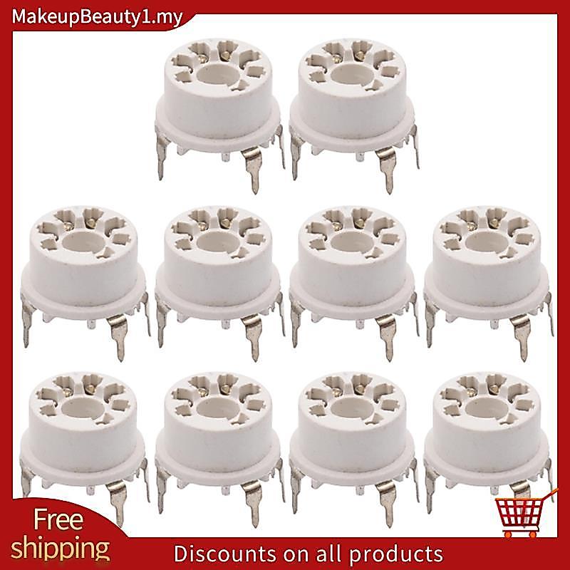 Đế van ổ cắm ống chân không bằng nhựa 7Pin cho B & W 6J1 6Z4 6X4 12AE6 6AT6 6BK6 12AV6 6AQ6 6J5 Hifi