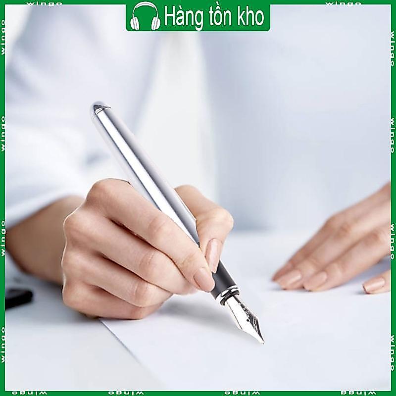 WIN Bán Chạy Mới Jinhao X750 Bạc Thép Không Gỉ Trung Bình 18KGP Bút Nib