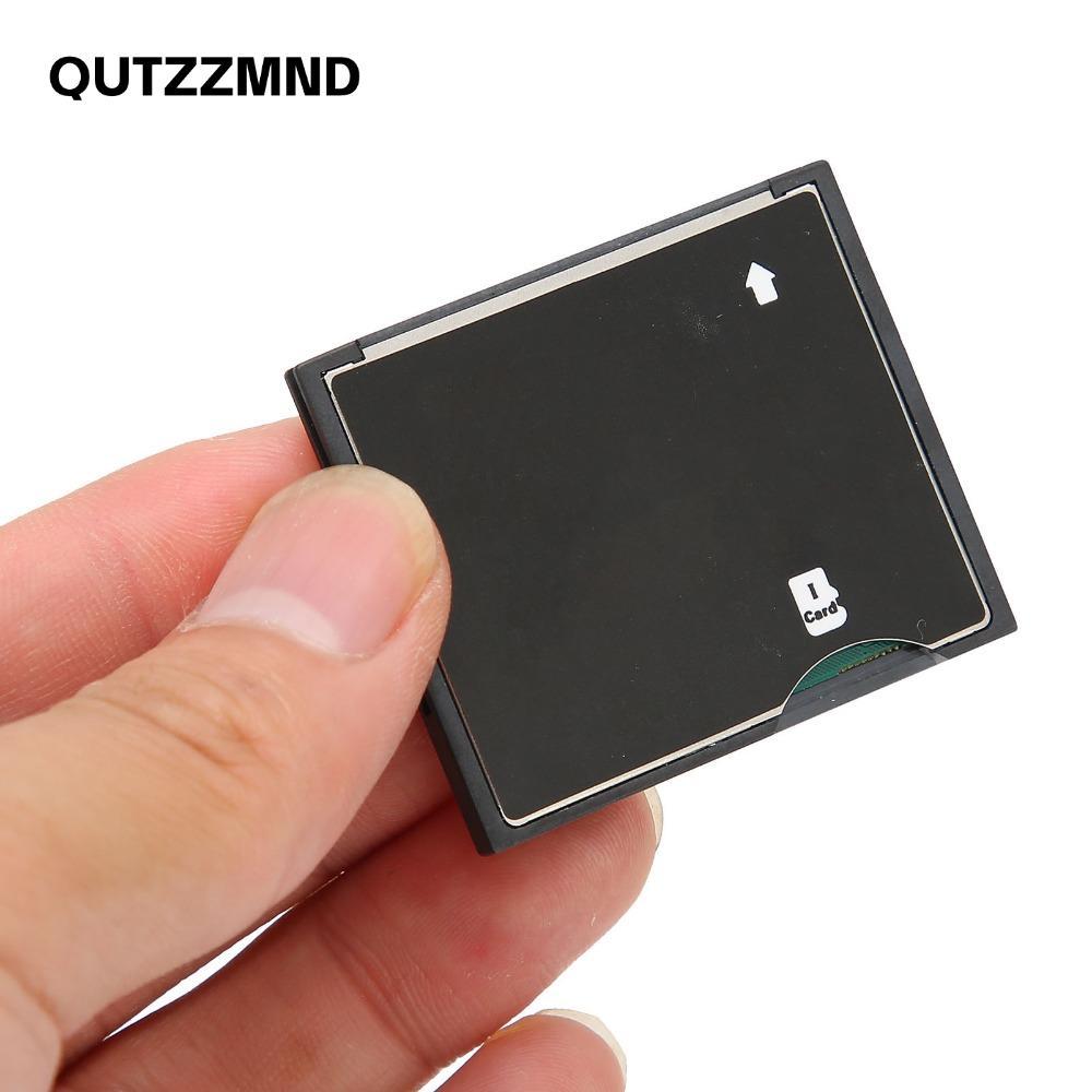 QUTZZMND Thẻ Nhớ Đơn Sang CF, Giao Diện CF Loại I Truyền Tốc Độ Cao Thẻ Lưu Trữ Micro Sang Bộ Chuyển