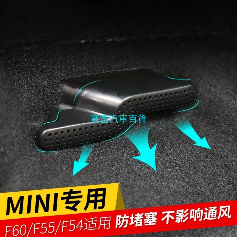 Thích hợp cho BMW mini Cooper clubman F60 / F55 / F54 Seat Air Outlet Dust Cover