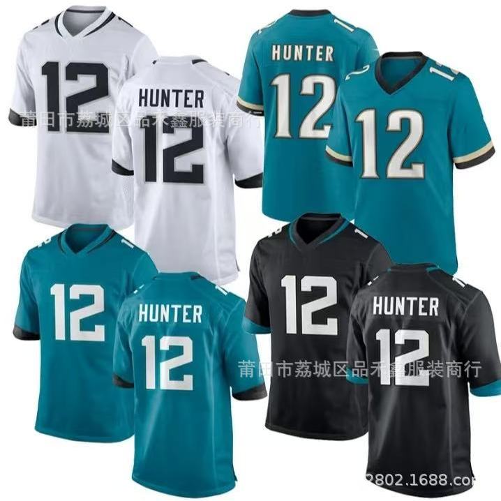 Giao hàng trong ngàyÁo bóng bầu dục 2025 NFL Jacksonville Jaguars 12 giờ Tân binh