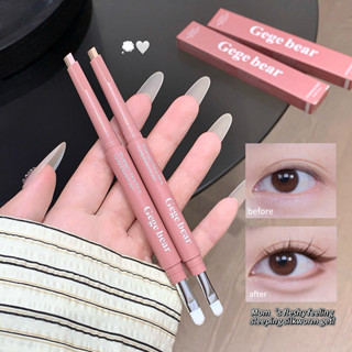  JOJO DIARY Highlighter Phấn Mắt Bút Chì Chống Thấm Nước Lấp Lánh Mờ Khỏa Thân Phấn Mắt Trang Điểm Sắc Tố Ngọc Trai Silkworm Bút Phấn Mắt 