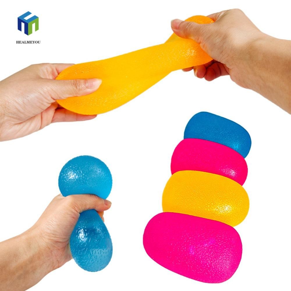 Healmeyou Maltose Squishy Ball, Needoh Bubble Đồ chơi phục hồi chậm, Thư giãn tay Lỗ thông hơi tăng 