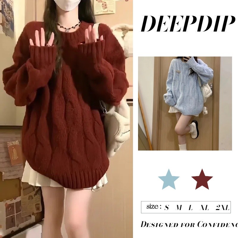 DEEPDIP Áo cardigan len Áo len nữ Áo cardigan nữ  Áo Cardigan Tay Dài Cho Nữ, Xu Hướng Mới Thu Đông,