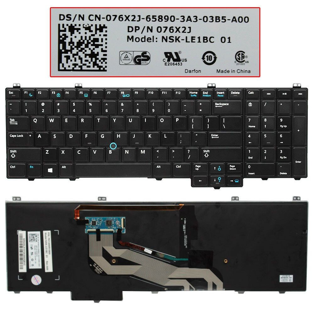 🎁 Bàn Phím laptop Dell Latitude E5540 - Latitude E5540 15 5000