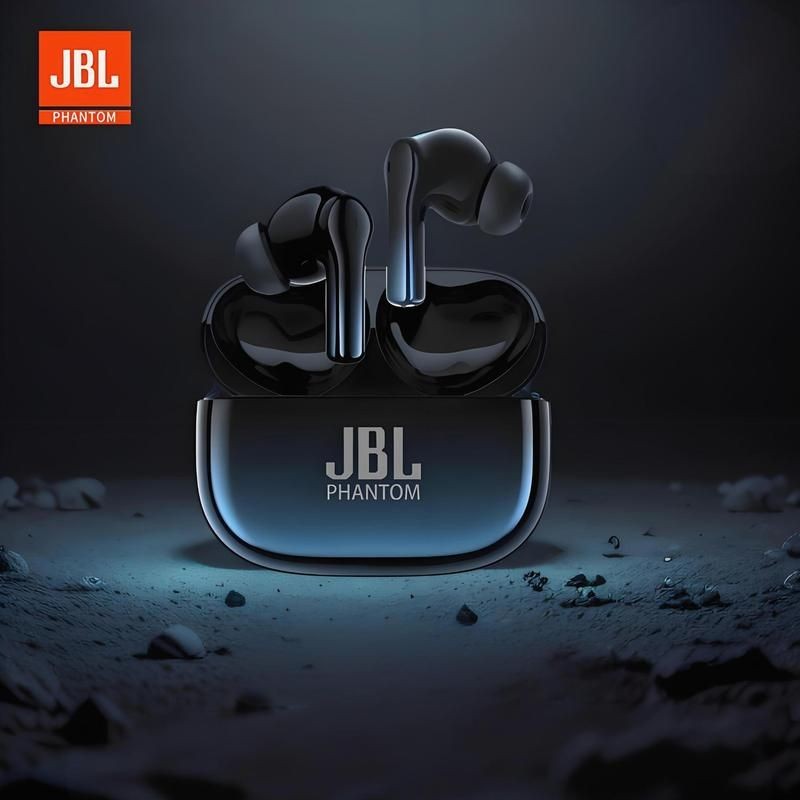 Tai nghe Bluetooth JBL PHANTOM X60 LP33 2025: không dây, âm thanh vòm 9D, chống nước, bass mạnh, chơ