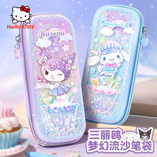  Sanrio Văn phòng phẩm trường hợp cô gái bút chì trường hợp cao nhan sắc kuromi nữ sinh tiểu học 2025 mới công suất lớn không thấm nước văn phòng phẩm bút chì túi đa chức năng trường hợp cô gái ngọc quế 