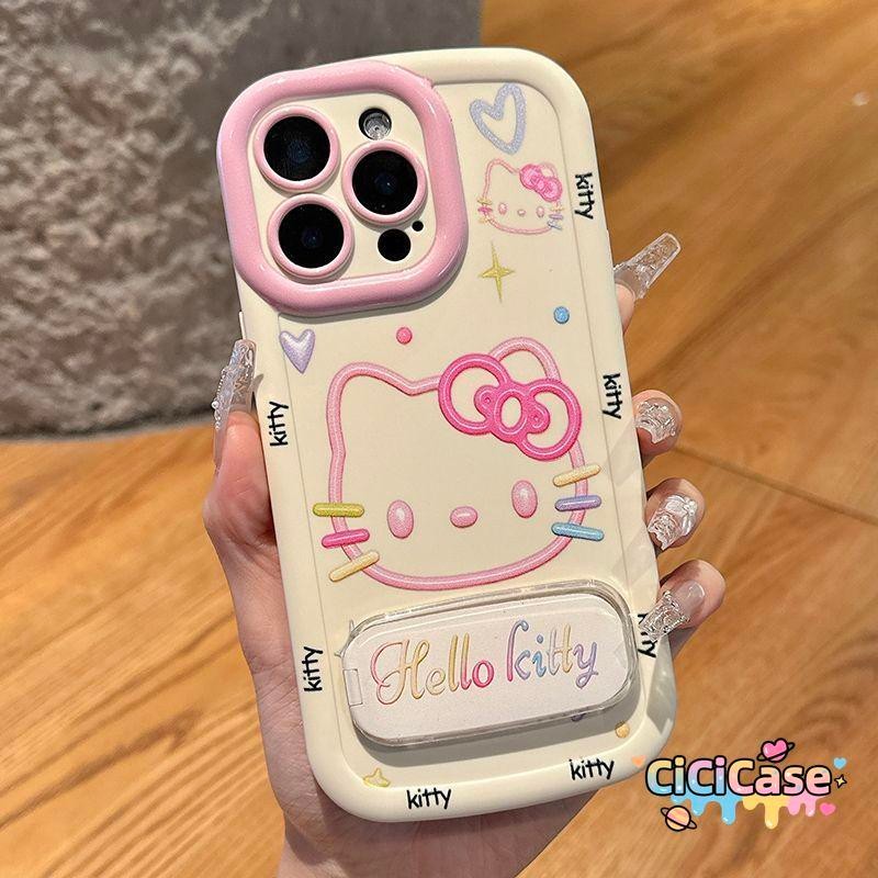 Trường hợp cho Oppo A60 A3X A18 A7 A15 A16K A3s A17 A74 A38 A58 A54 A55 A35 Reno 4F Bìa mềm Hello Ki