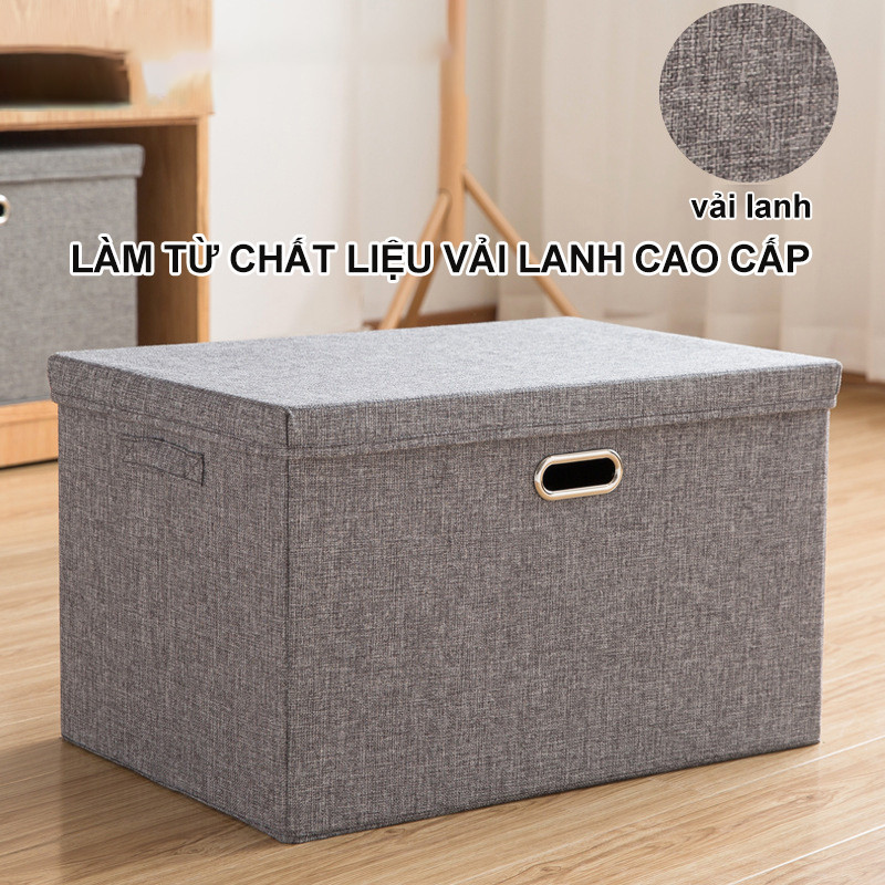 Hộp Nhựa Đựng Quần Áo 38L/45L/81L - Có Nắp Gấp Gọn, Chống Bụi Ngăn Ẩm, Giữ Quần Áo Luôn Sạch Sẽ | BigBuy360 - bigbuy360.vn