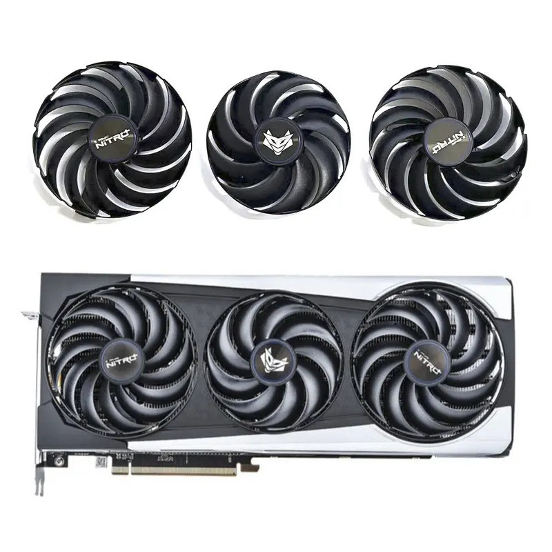 Quạt làm mát 95mm FDC10U12D9-C RX6800 mới cho Sapphire NITRO + AMD RadeonTM Quạt Card đồ họa RX 6800