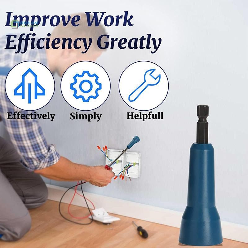 [Dream] Dụng cụ xoắn dây Twister Nut Driver Electrician Twister cho trình điều khiển máy khoan điện 
